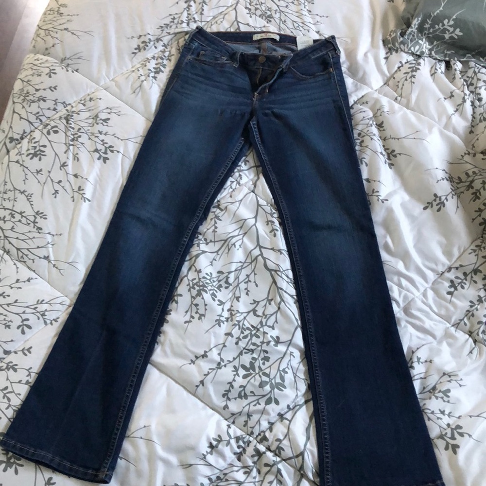 Dark blue denim